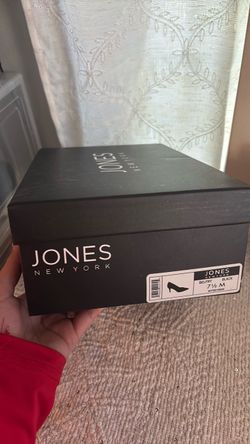 Jones New York Belfry Black Heels Size 7.5