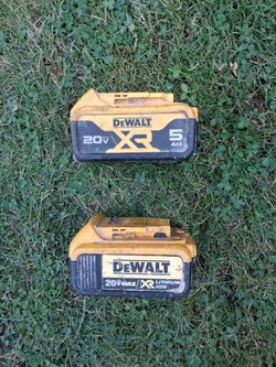 Dewalt batteries