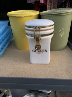 2 Canister Sets And A Jar 