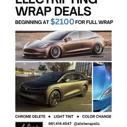 Affordable professional wraps
