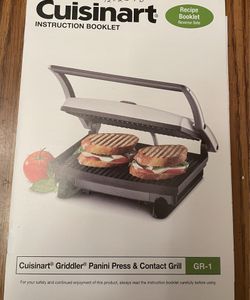 Cuisinart Panini Press Griddler