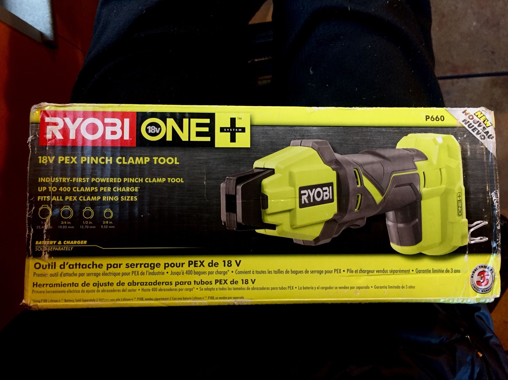 Cordless pex sale tubing clamp tool