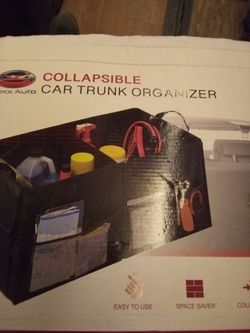 Car trunk organizer