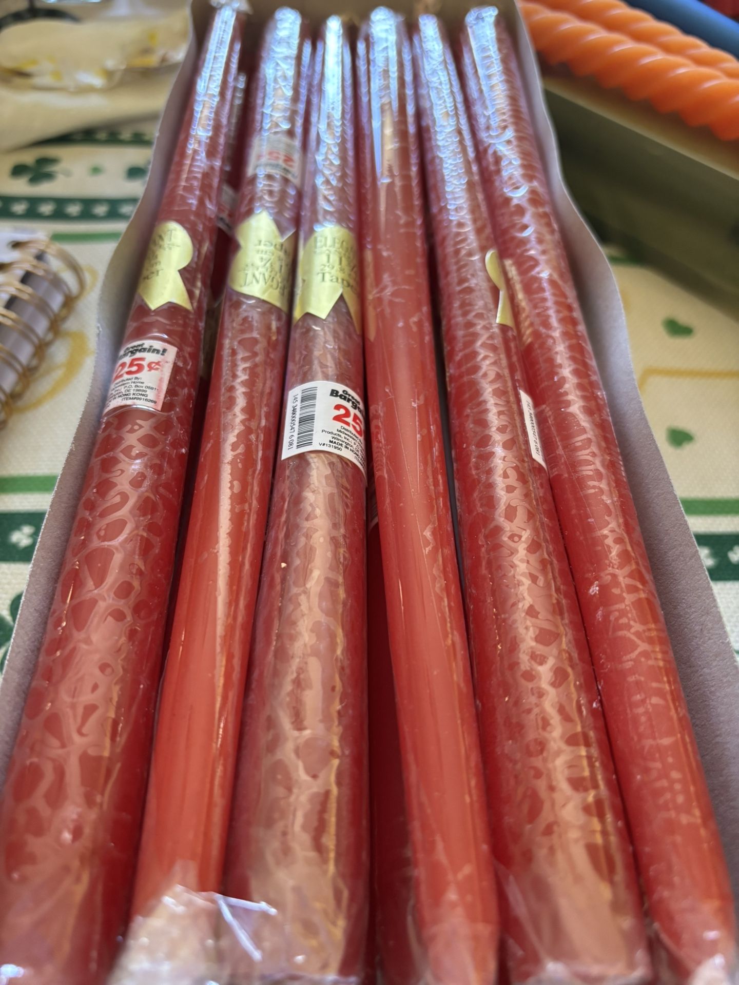 Box Of 10 Taper Candles