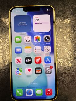 iPhone 14 (128GB, Yellow, Unlocked)