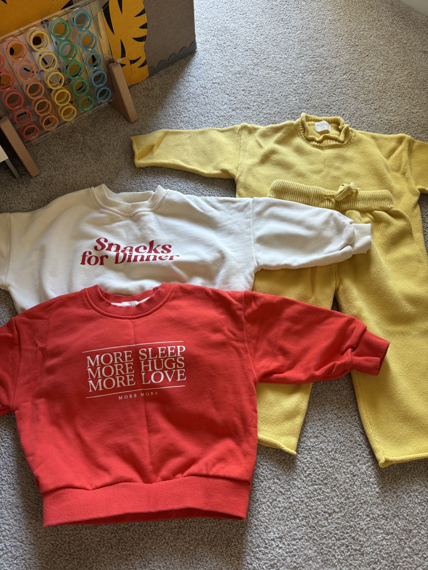 Knitted Cotton Set Fostered Collection