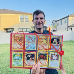 Pokemon Cards - Paying cash - Yugioh card binders collections 