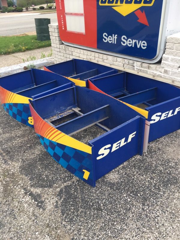 Sunoco gas pump toppers