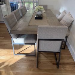 Modern 9 Piece Dining Set 