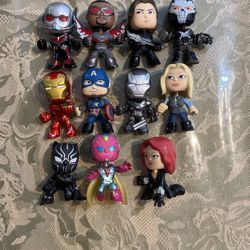 FUNKO MYSTERY MINIS CAPTAIN AMERICA CIVIL WAR FIGURES 