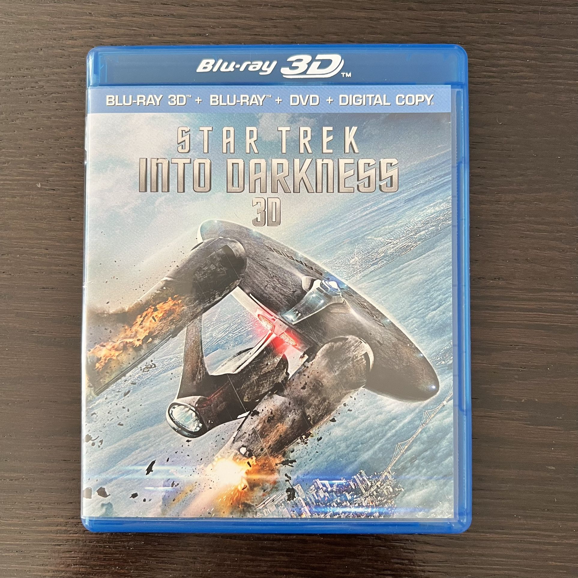 Star Trek Into Darkness 3D Blu-Ray, Blu-ray & DVD Sci-Fi Movies