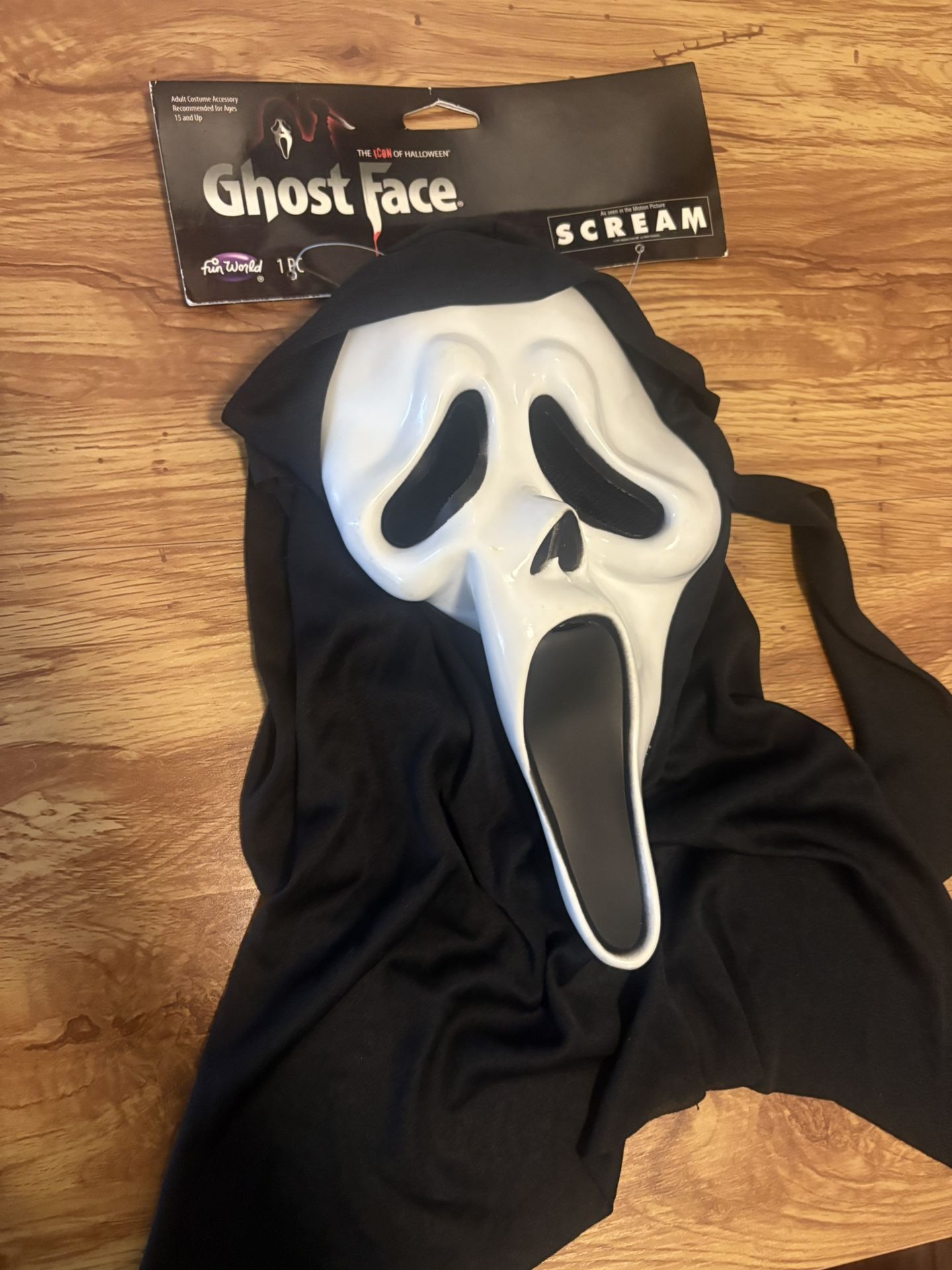Ghost Face Halloween Mask 