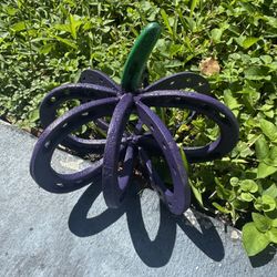 Welded Pumpkin Decor 