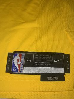 Nike Authentic Carmelo Anthony Icon Jersey W/Bibigo Patch - 44 for