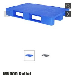 PALLET PLASTIC ROYAL BLUE HEAVY  Retail 116.00 