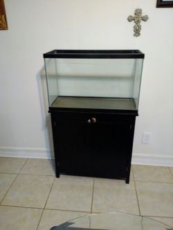 Fish tank with stand