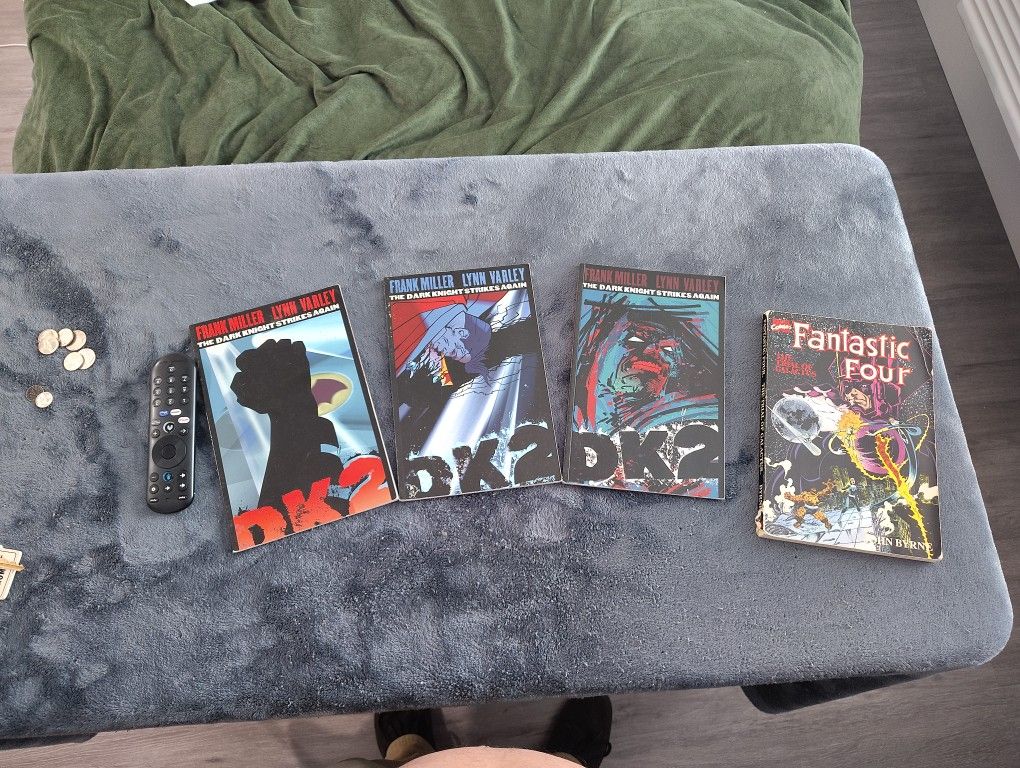 The Dark Knight Strikes Again Batman Comics 1-3 &Fantastic Four The Trial Of Galactus
