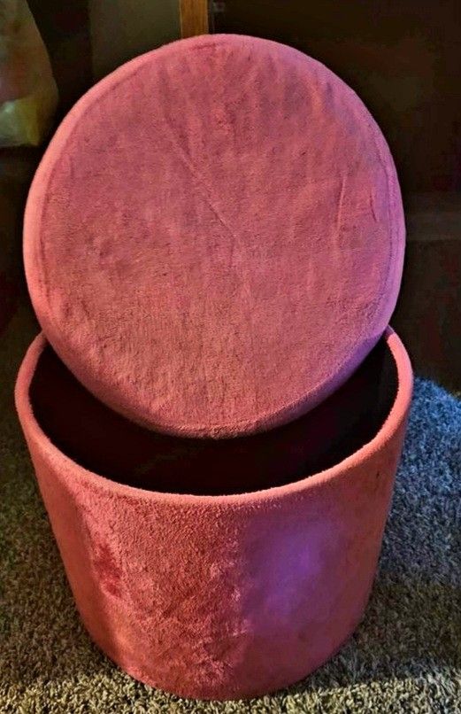 Pink Ottoman