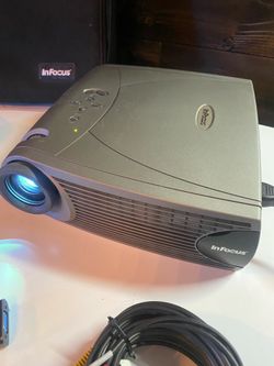 InFocus LP340B DLP Projector w/ Original Case & Accessories – Works Perfect – $75 OBO