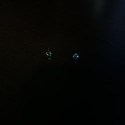 *REAL* Diamond Moisanite Stud Earrings