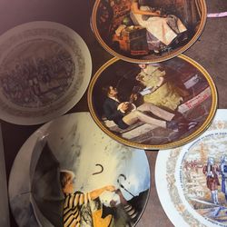 Norman Rockwell Plates And assortments