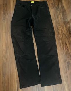 Drayko Kevlar-Lined Motorcycle/Motorbike Black Jeans - Men's 34