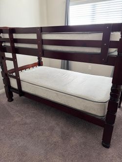 Bunk twin beds with mattresses included $250 OBO