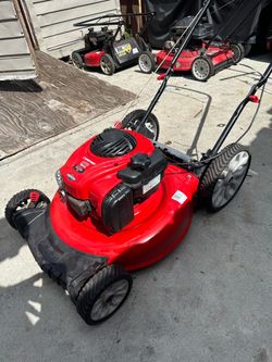 Troybilt Big Wheel Push Mower READ DESCRIPTION