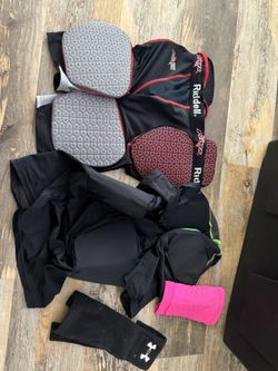 Riddel Large Football Girdle Unequal Invincible Rib Protection Shirt Elbow Pad Under Armour Towel