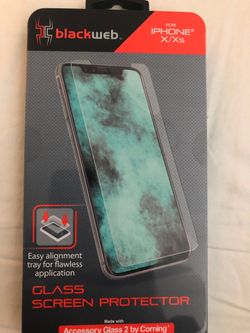 Screen protector for iPhone X