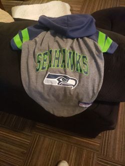 Pets First NFL SEAHAWKS Top w/ Hood