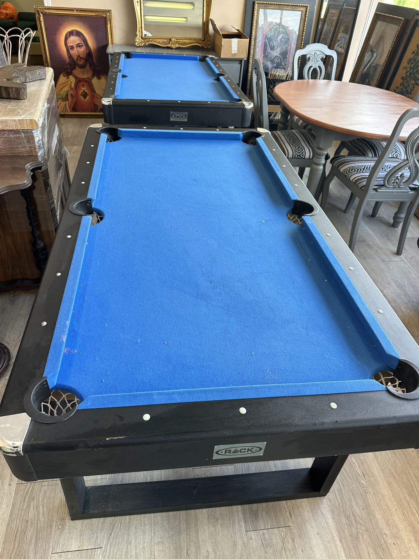 REPURPOSED 6FT POOL TABLE