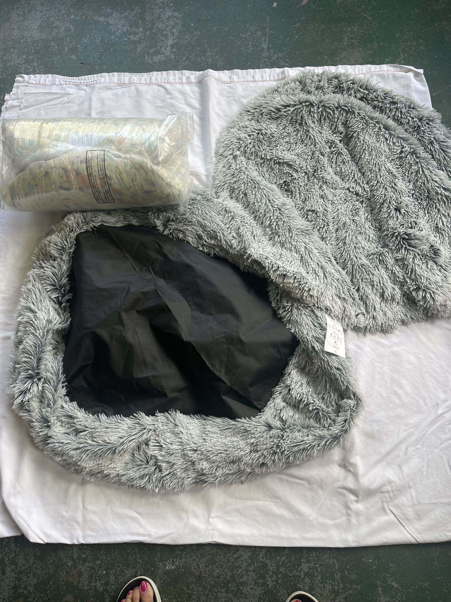 large brand new still in the box dog bed