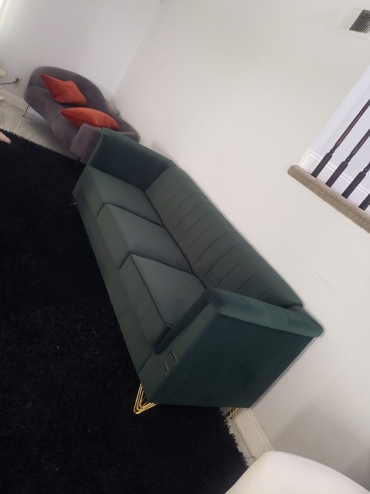 Blackish Green Sofa