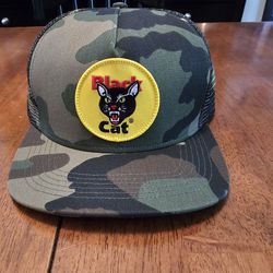 Supreme X Black Cat _ Camo Trucker's Cap - One Size _ Brand New 