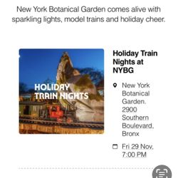 NYBG HOLIDAY TRAIN SHOW 