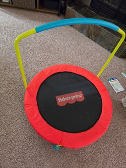 Toddler trampoline.  65lbs