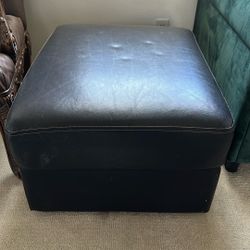 Black Ottoman
