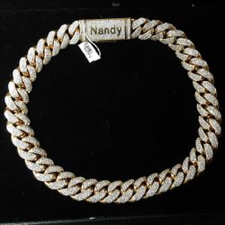 Cuban Link Chain - Yellow Gold 10k (.417) 500.9 grams 16 inch