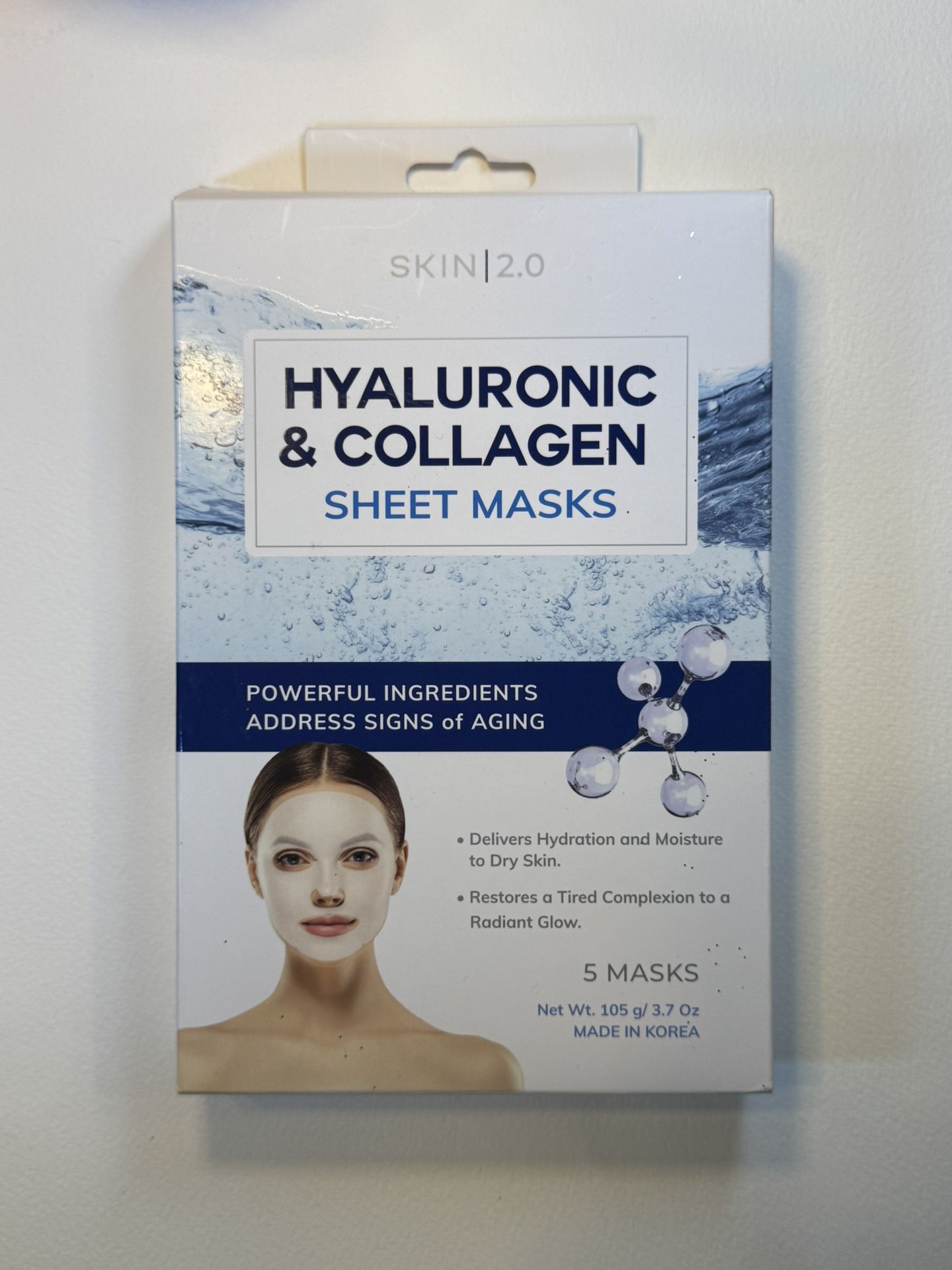 Hyaluronic And Collagen Face Masks