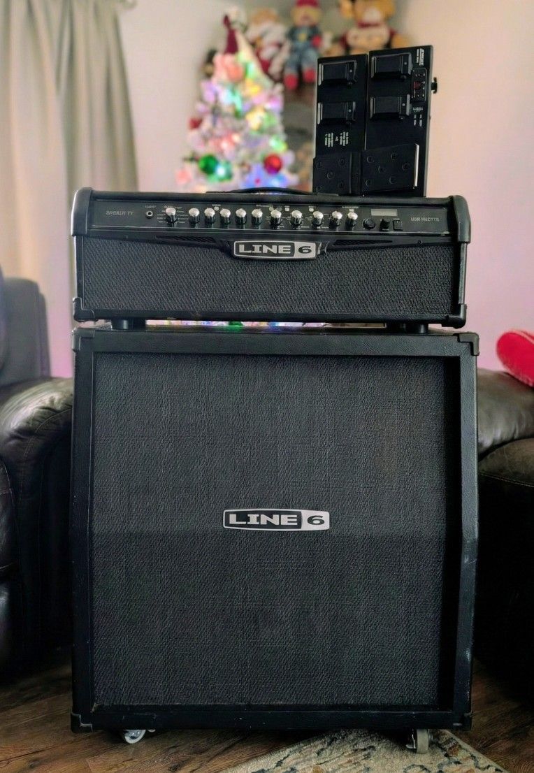 FS/FT: Line 6 Spider 4 150 w/Cab and footswitch