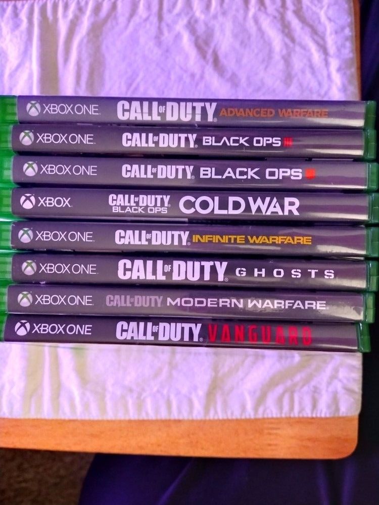 9 Call Of Duty Games Bundle Xbox