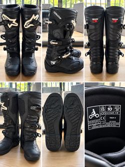Alpinestars Tech 3 MX Boots Size US 10 open box