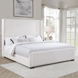 Calking/King Bed Frame