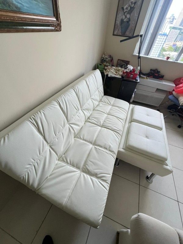 White Sofa Set