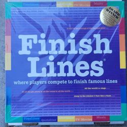 Finish Lines Board Game BRAND NEW