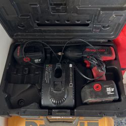 Snap On Cordless CT4850HO 1/2" Impact Wrench 18v Battery, Charger