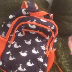 Whale Lil Kids Backpack
