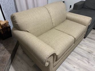 Beige sofa