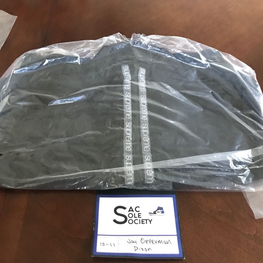 Supreme track jacket size small